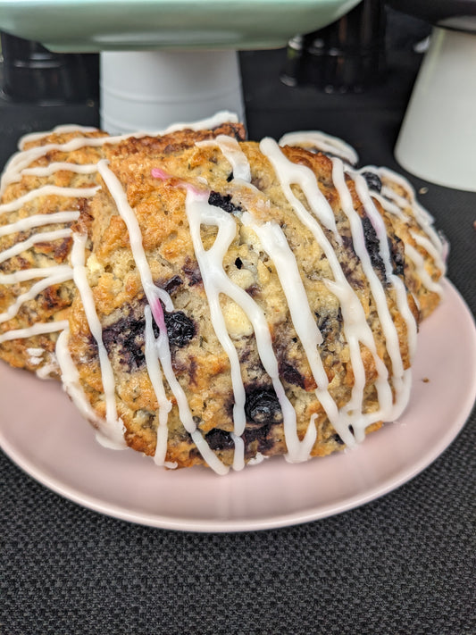 Lemon Blueberry Thyme Scone