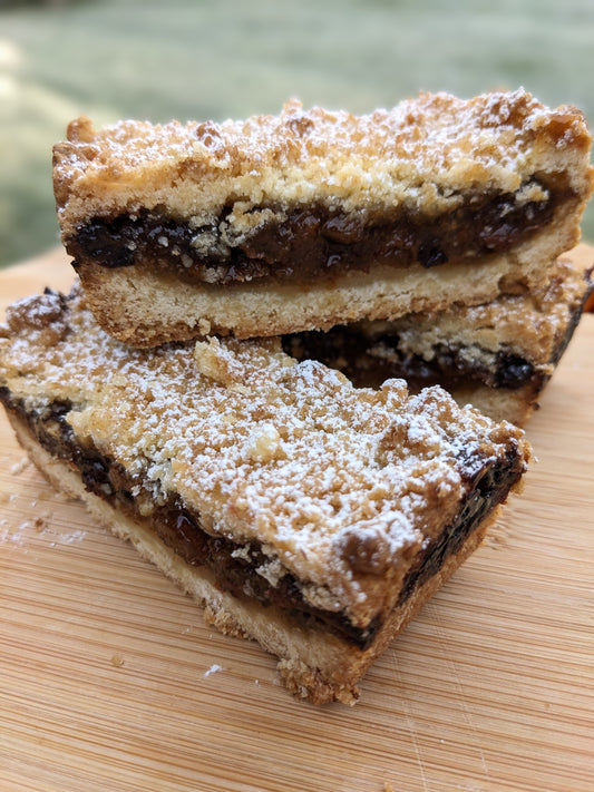 Mince Pie Shortbread Bar