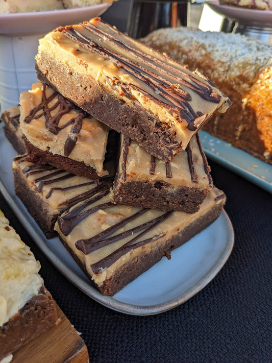 Peanutbutter Ganache Brownie